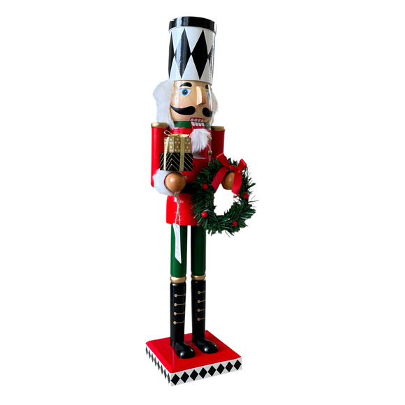 Sleigh Hill NUTCRACKER SOLDIER 22in Wood Christmas Holiday NEW - Picture 2 of 14